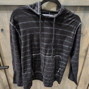 Boys Route 66 hoodie size L charcoal gray